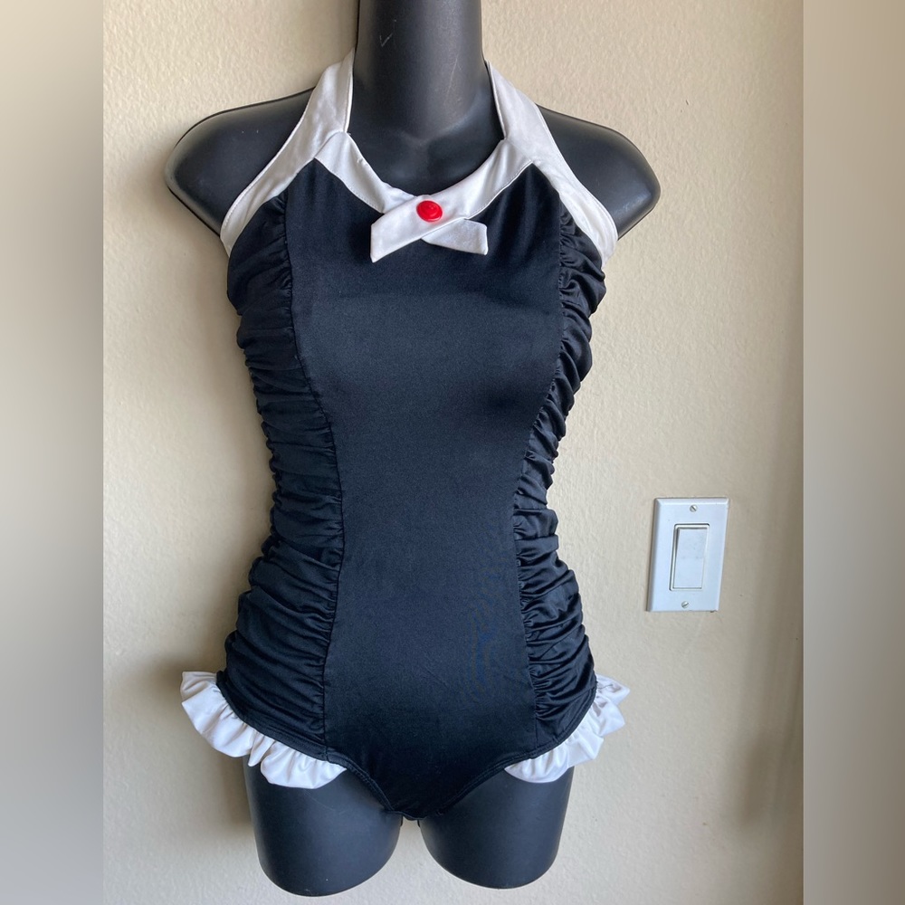 Steady Clothing Size Small Retro Vintage Reproduction Bathing Suit one piece